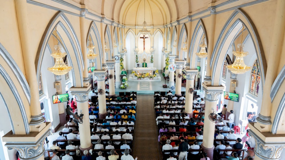 The cathedral is not just a tourist attraction; it is an active place of worship, where locals and visitors alike come together to pray and celebrate religious services